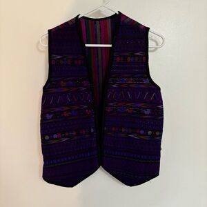 Colorful Patterned Vest